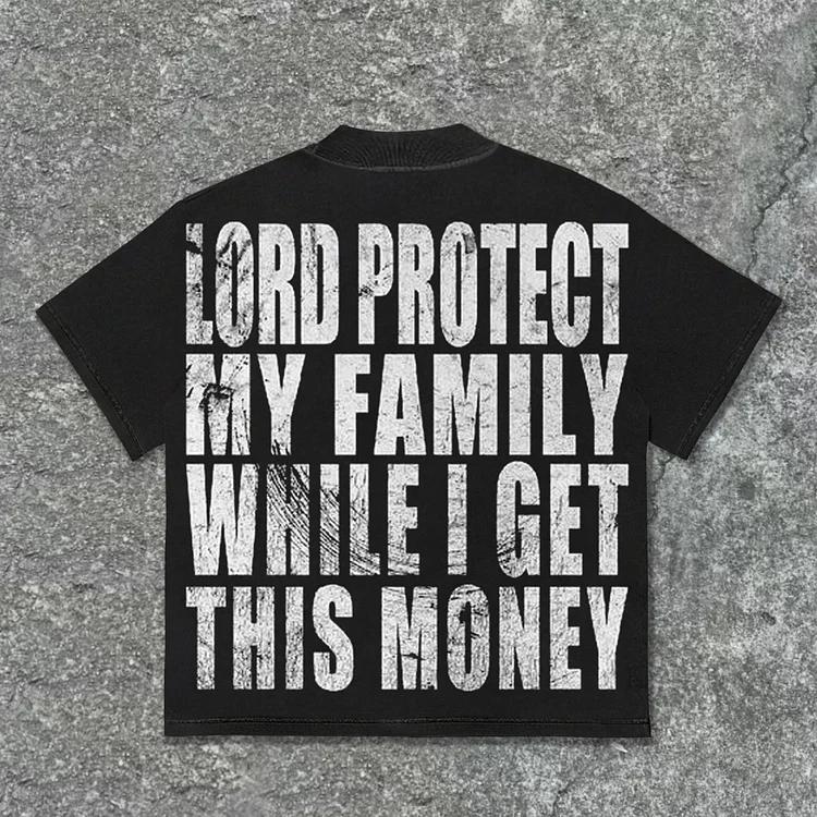 “Get Rich Abstract Portrait ” – Unisex Y2K Graphic Tee | Kids & Adult Sizes | 100% Cotton | Harajuku Streetwear