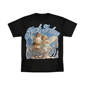 Dark Joshua Angel Graphic T-Shirt – Vintage Y2K Streetwear Tee
