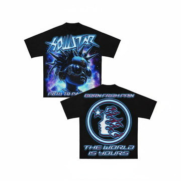 Baby, The World Is Yours  Kids Graphic T-Shirt