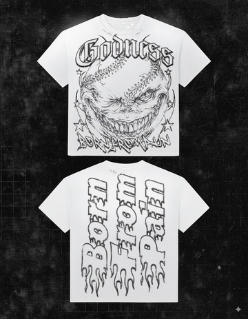 “Godness Flame Tee” – Unisex Y2K Graphic Tee | Kids & Adult Sizes | 100% Cotton | Harajuku Streetwear