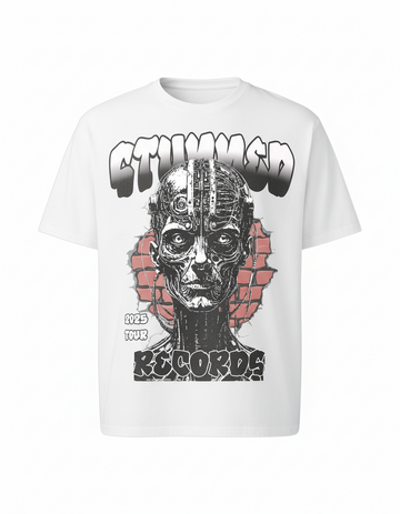 “Stunned Circuit” – Unisex Y2K Graphic Tee | Kids & Adult Sizes | 100% Cotton | Harajuku Streetwear