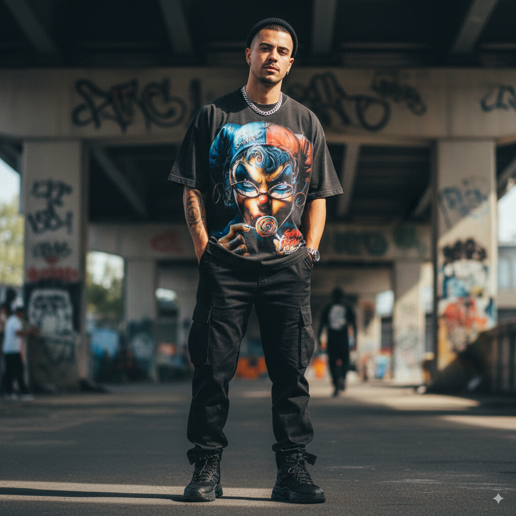 “Psycho Dreams Tee” – Unisex Y2K Graphic Tee | Kids & Adult Sizes | 100% Cotton | Harajuku Streetwear