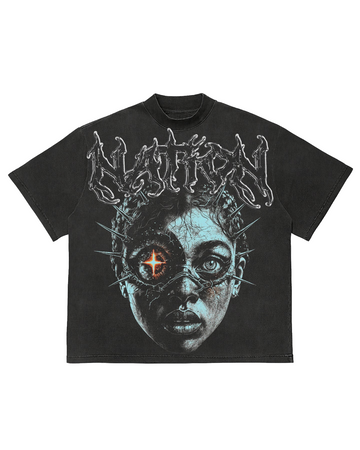 "Eye of Torment ” – Unisex Y2K Graphic Tee | Kids & Adult Sizes | 100% Cotton | Harajuku Streetwear