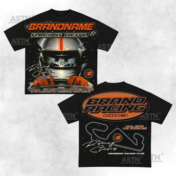 "All Gas No Breaks” – Unisex Y2K Graphic Tee | Kids & Adult Sizes | 100% Cotton | Harajuku Streetwear