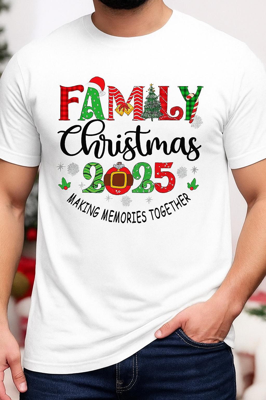 Family Christmas 2025 T-Shirt – Matching Holiday Shirt for Families