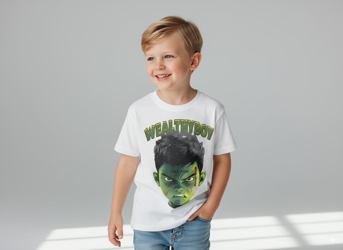 “Young Boy Love Pain” Kids Graphic T-shirt