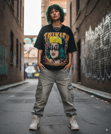 “Stylish With Your Own Result” – Unisex Y2K Graphic Tee | Kids & Adult Sizes | 100% Cotton | Harajuku Streetwear