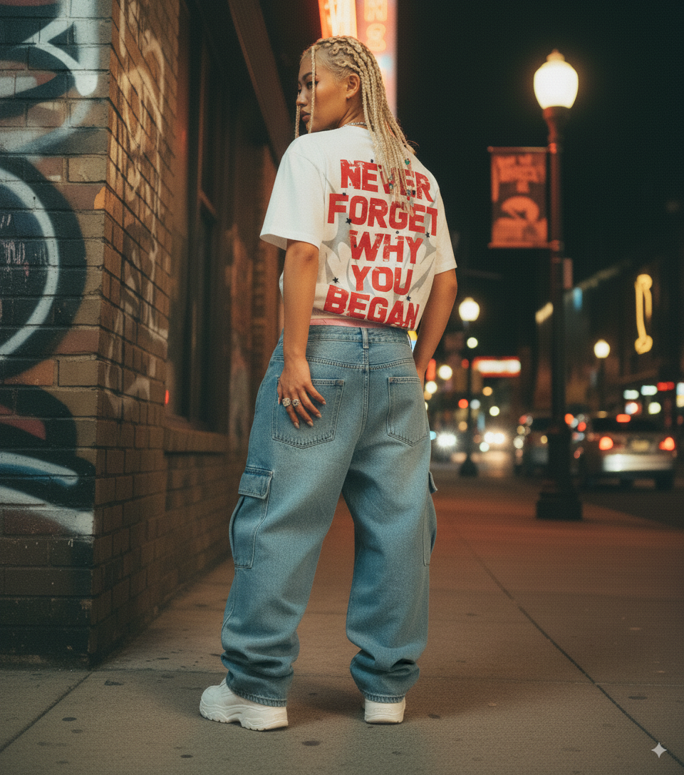 “Eyez On Tomorrow” – Unisex Y2K Graphic Tee | Kids & Adult Sizes | 100% Cotton | Harajuku Streetwear