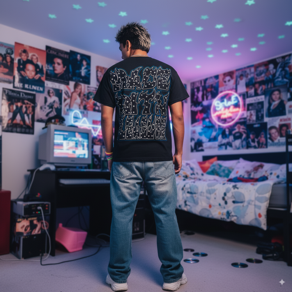 “Storm Rider” – Unisex Y2K Graphic Tee | Kids & Adult Sizes | 100% Cotton | Harajuku Streetwear