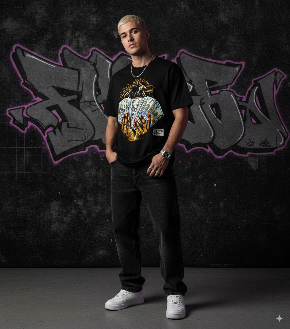 “Money Height” – Unisex Y2K Graphic Tee | Kids & Adult Sizes | 100% Cotton | Harajuku Streetwear