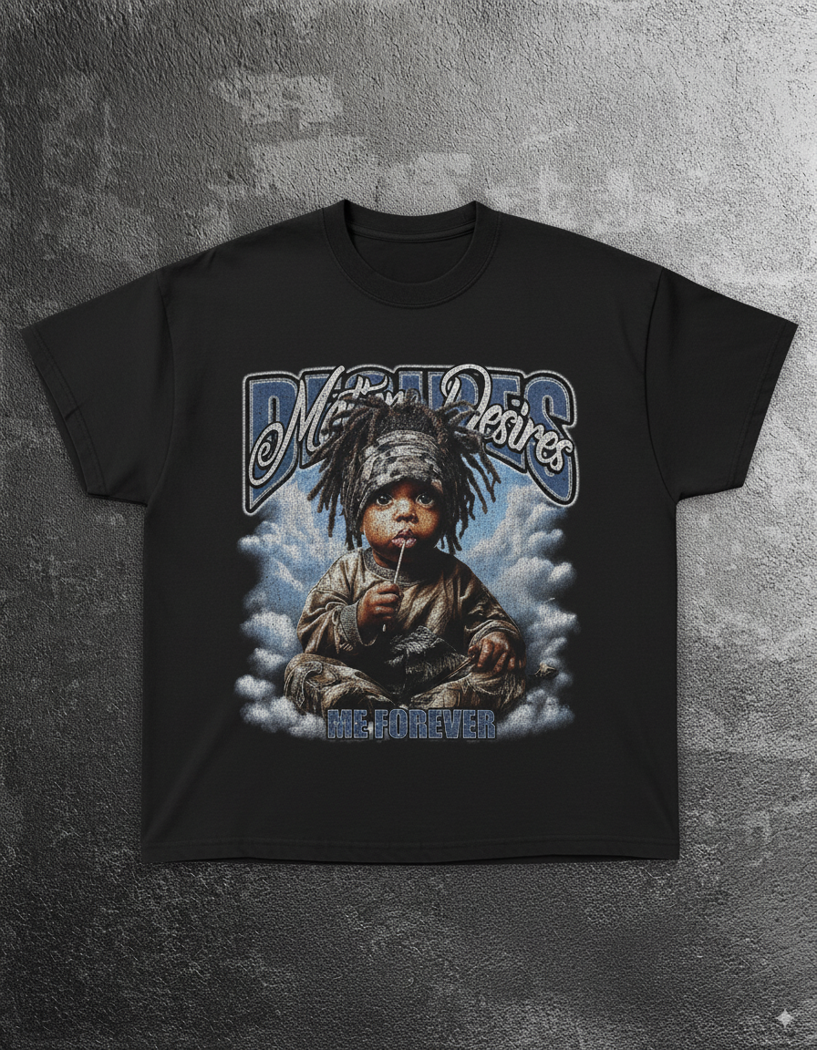 “Me Forever Tee” – Unisex Y2K Graphic Tee | Kids & Adult Sizes | 100% Cotton | Harajuku Streetwear