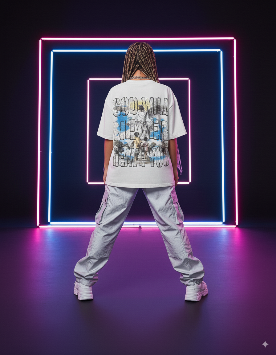 "Heaven’s Promise Tee– Unisex Y2K Graphic Tee | Kids & Adult Sizes | 100% Cotton | Harajuku Streetwear