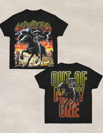 "Godspeed Reaper Tee"– Unisex Y2K Graphic Tee | Kids & Adult Sizes | 100% Cotton | Harajuku Streetwear