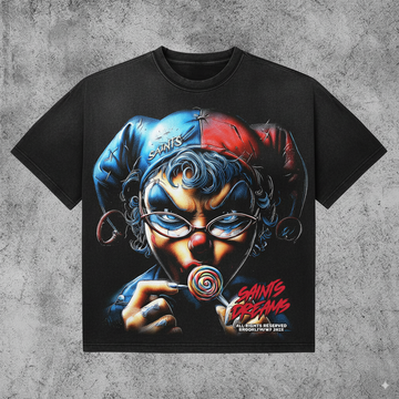 “Psycho Dreams Tee” – Unisex Y2K Graphic Tee | Kids & Adult Sizes | 100% Cotton | Harajuku Streetwear