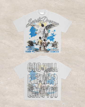 "Heaven’s Promise Tee– Unisex Y2K Graphic Tee | Kids & Adult Sizes | 100% Cotton | Harajuku Streetwear