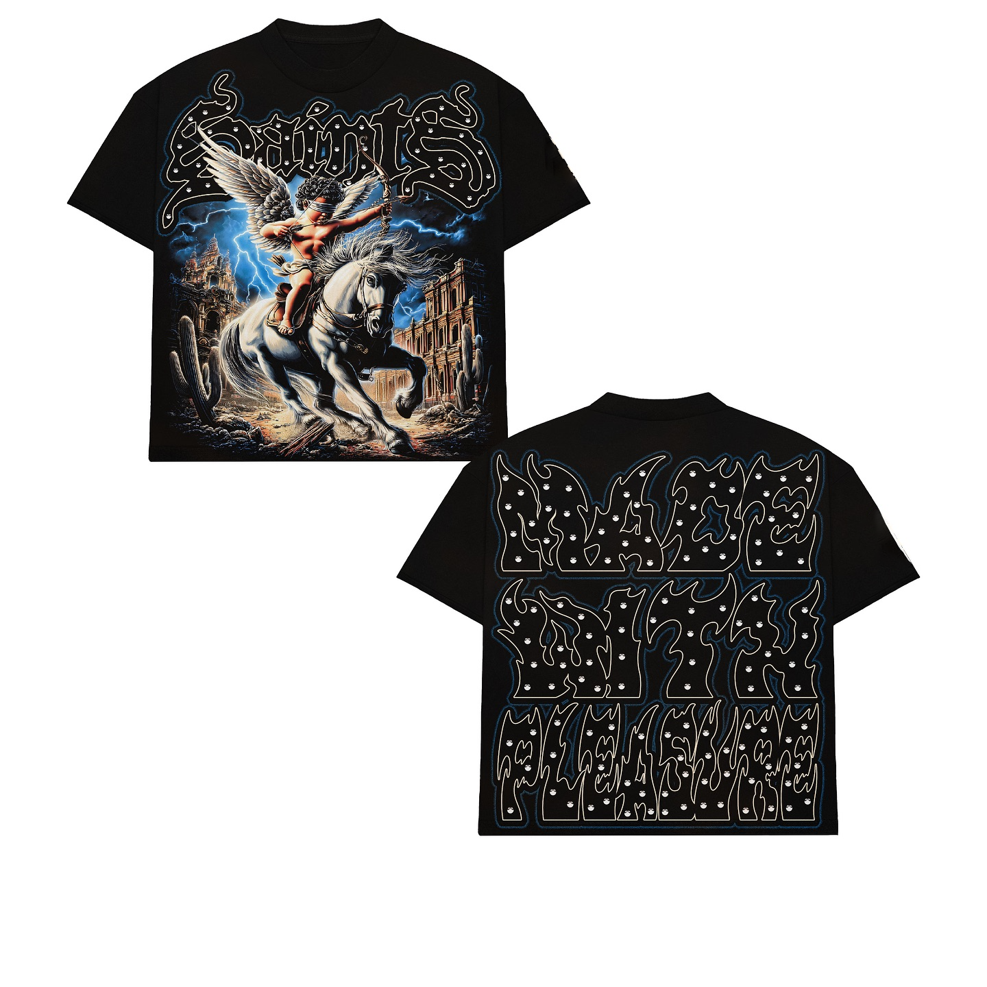 “Storm Rider” – Unisex Y2K Graphic Tee | Kids & Adult Sizes | 100% Cotton | Harajuku Streetwear