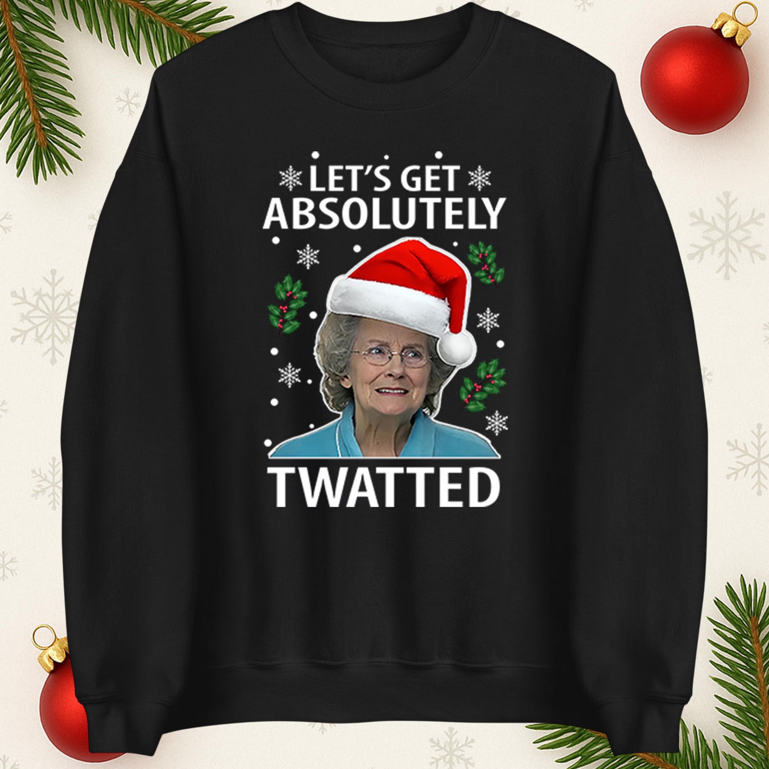 Funny Christmas Sweatshirt – Hilarious Holiday Pullover with Witty Slogan