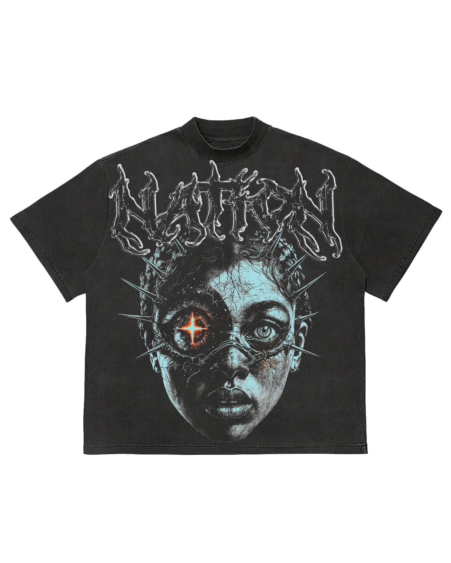 "Eye of Torment ” – Unisex Y2K Graphic Tee | Kids & Adult Sizes | 100% Cotton | Harajuku Streetwear