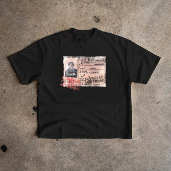 Men's New Fashionable Hip-Hop Print T-Shirt