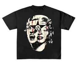 Riddance One Silver Dollar Graphic Print Cotton T-Shir