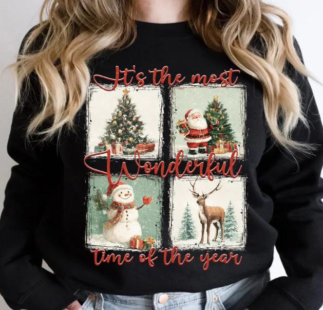 It's the Most Wonderful Time of the Year Christmas Sweatshirt