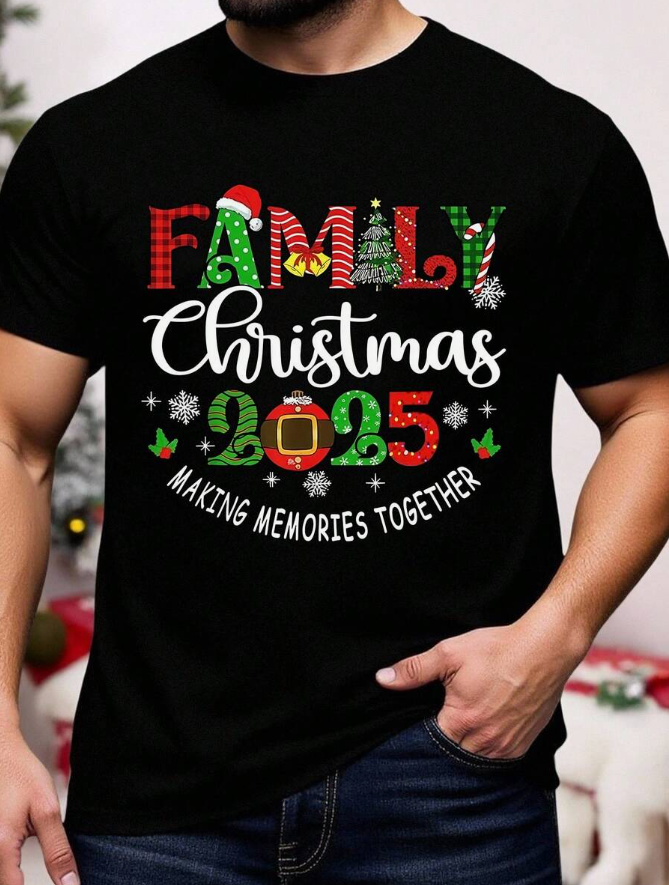 Family Christmas 2025 T-Shirt – Matching Holiday Shirt for Families