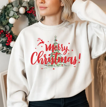 Merry Christmas Sweatshirt – Festive Holiday Pullover for Family