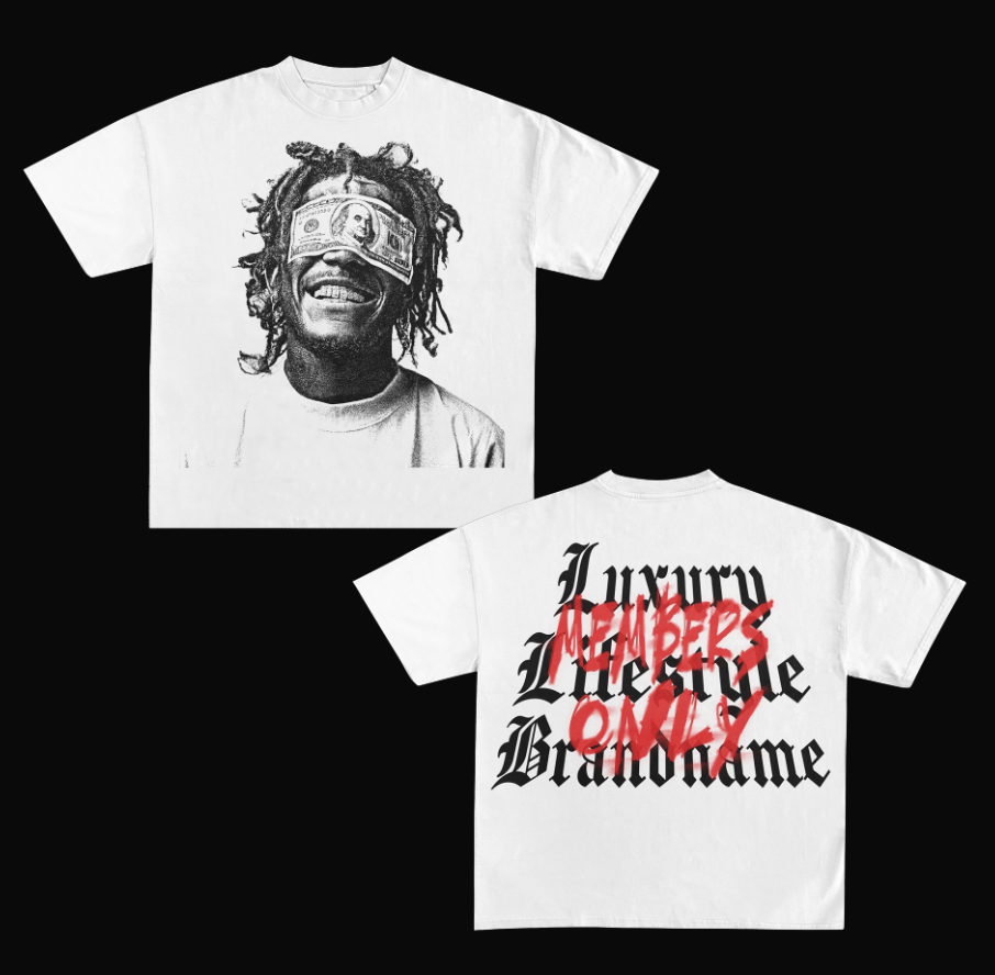 Members Only Luxury Graphic T-Shirt – Classic Streetwear Hip Hop Tee